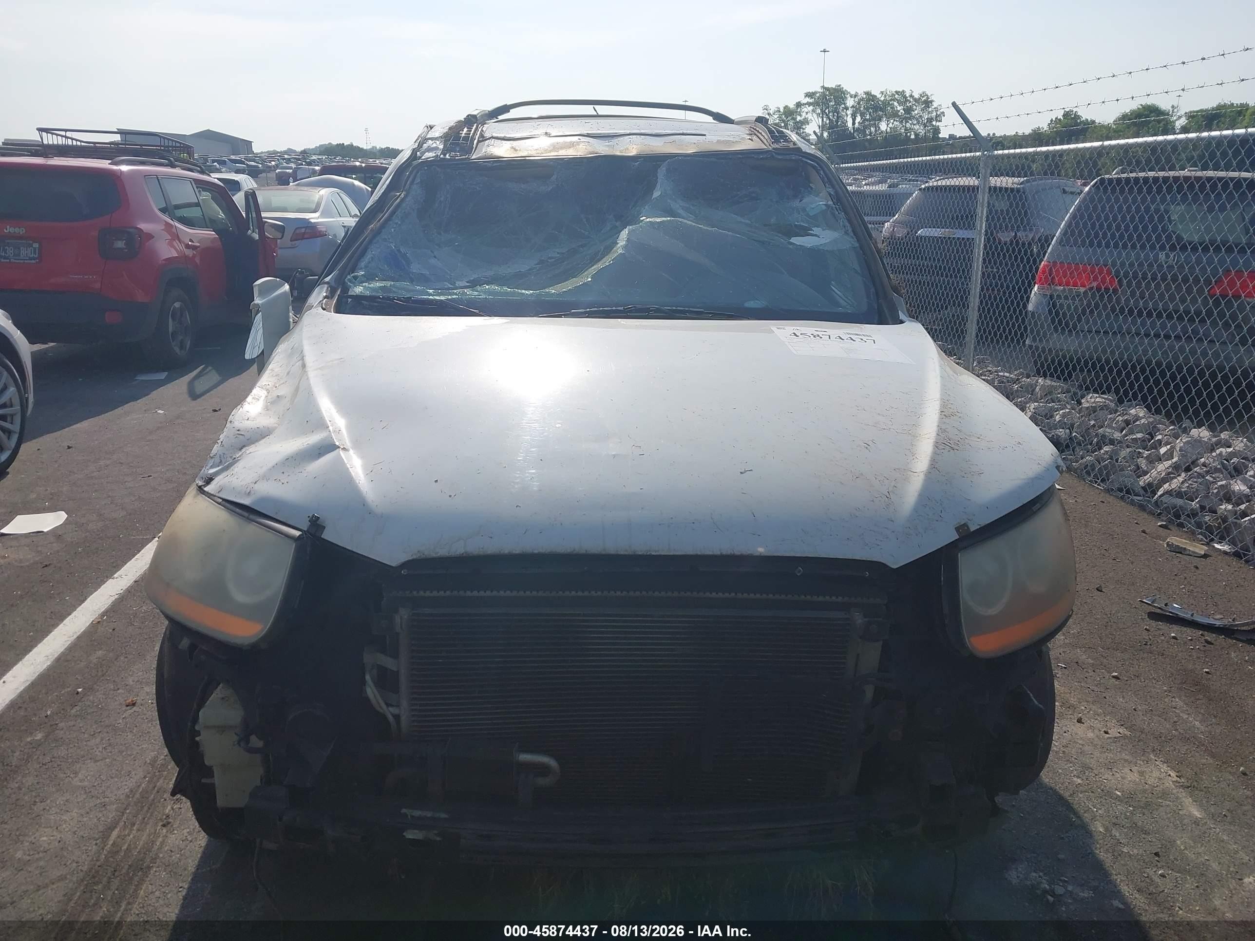 2009 Hyundai Santa Fe Limited White vin: 5NMSH13E89H243339
