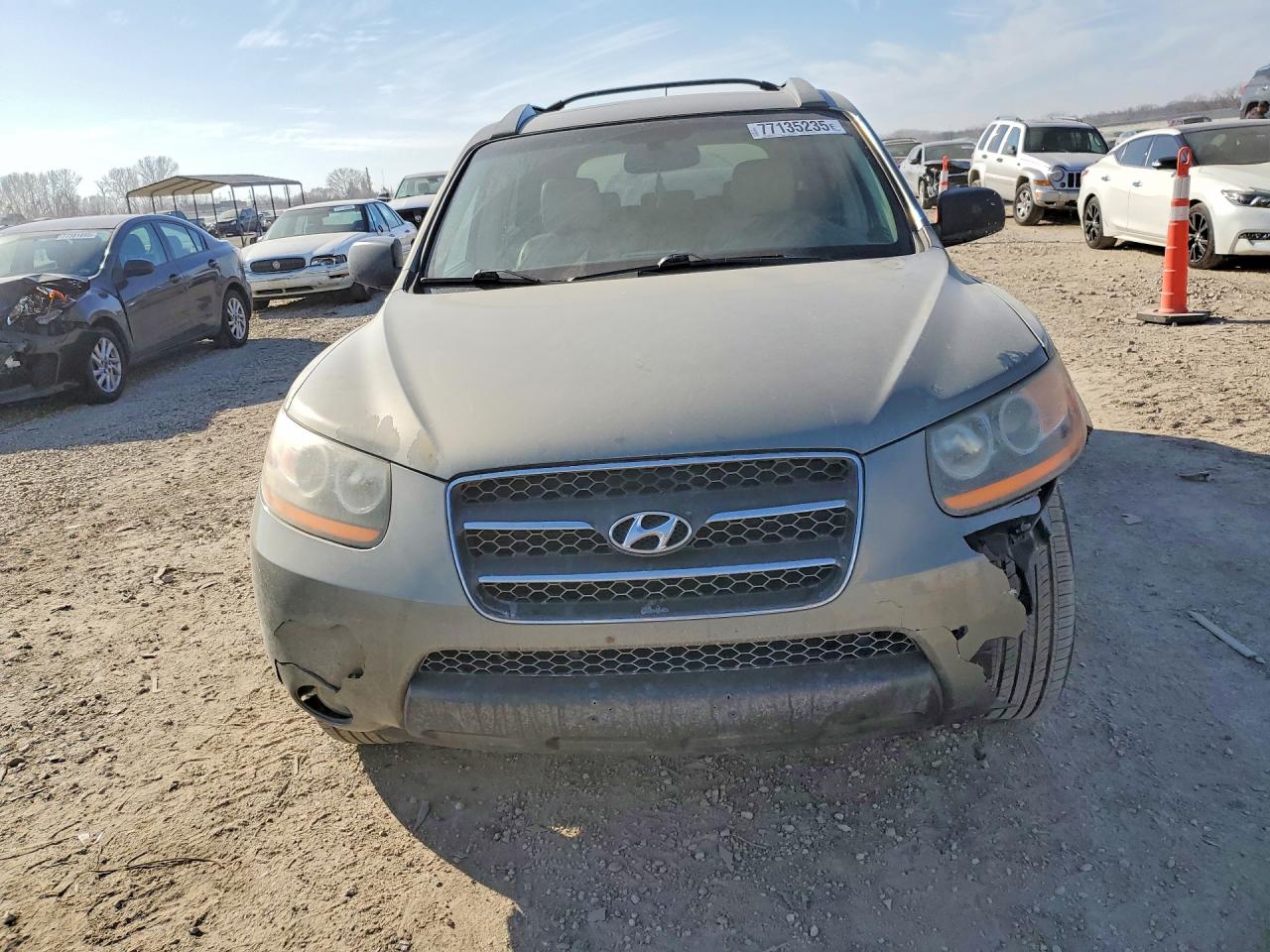 2009 Hyundai Santa Fe Tan vin: 5NMSH13E89H269021