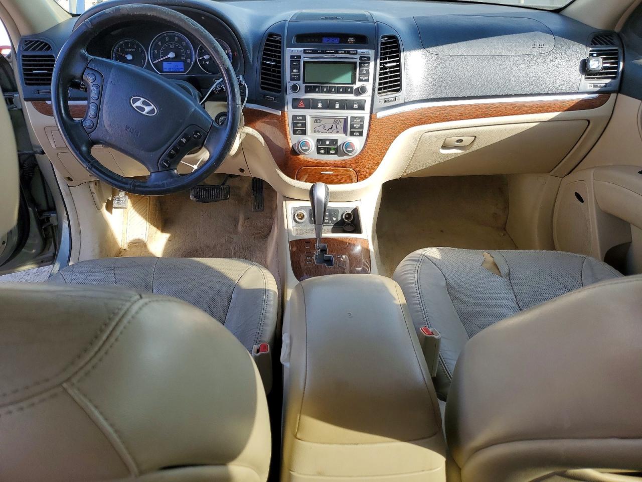 2009 Hyundai Santa Fe Tan vin: 5NMSH13E89H269021