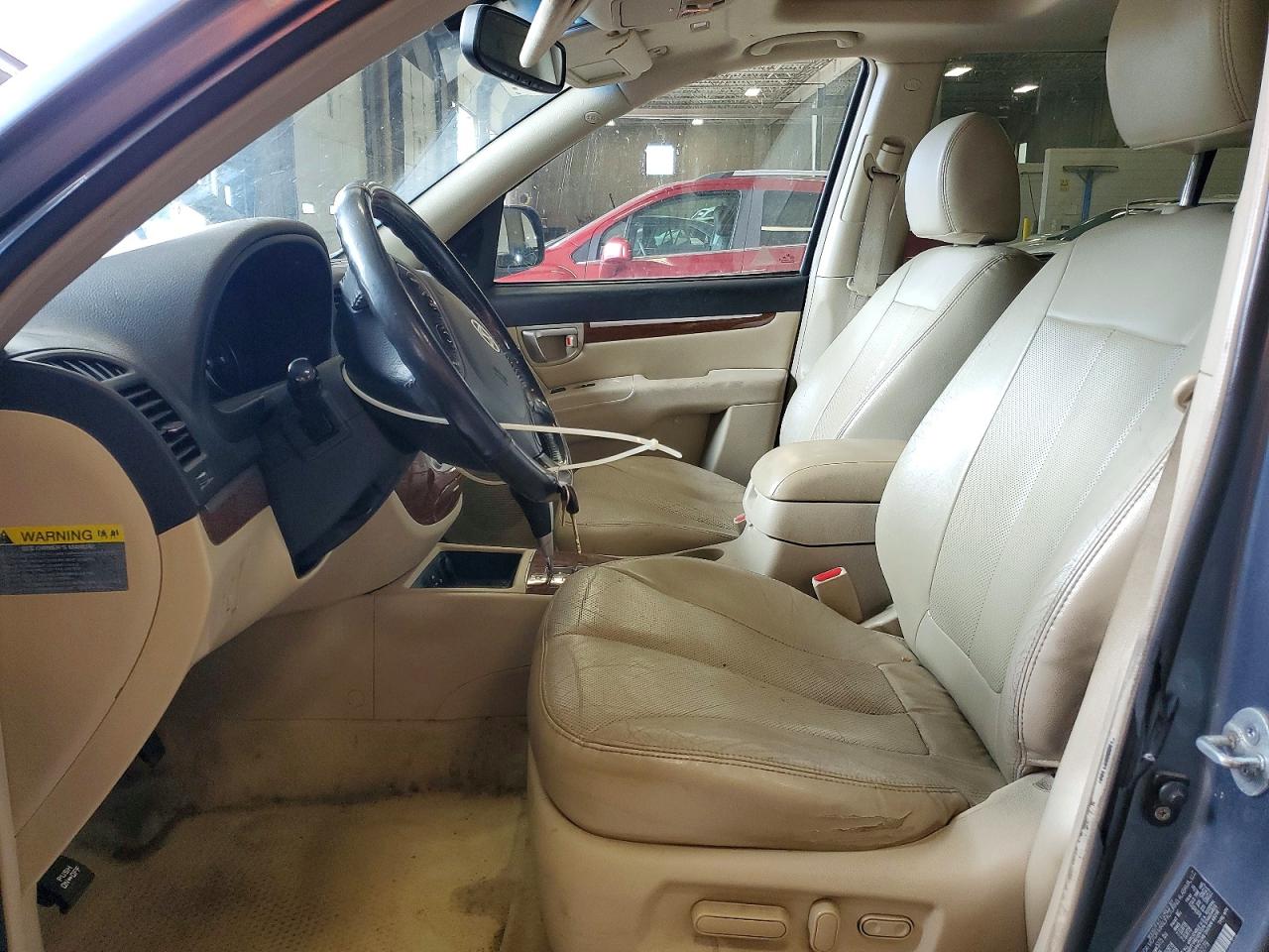 2009 Hyundai Santa Fe Limited Blue vin: 5NMSH13E89H329279