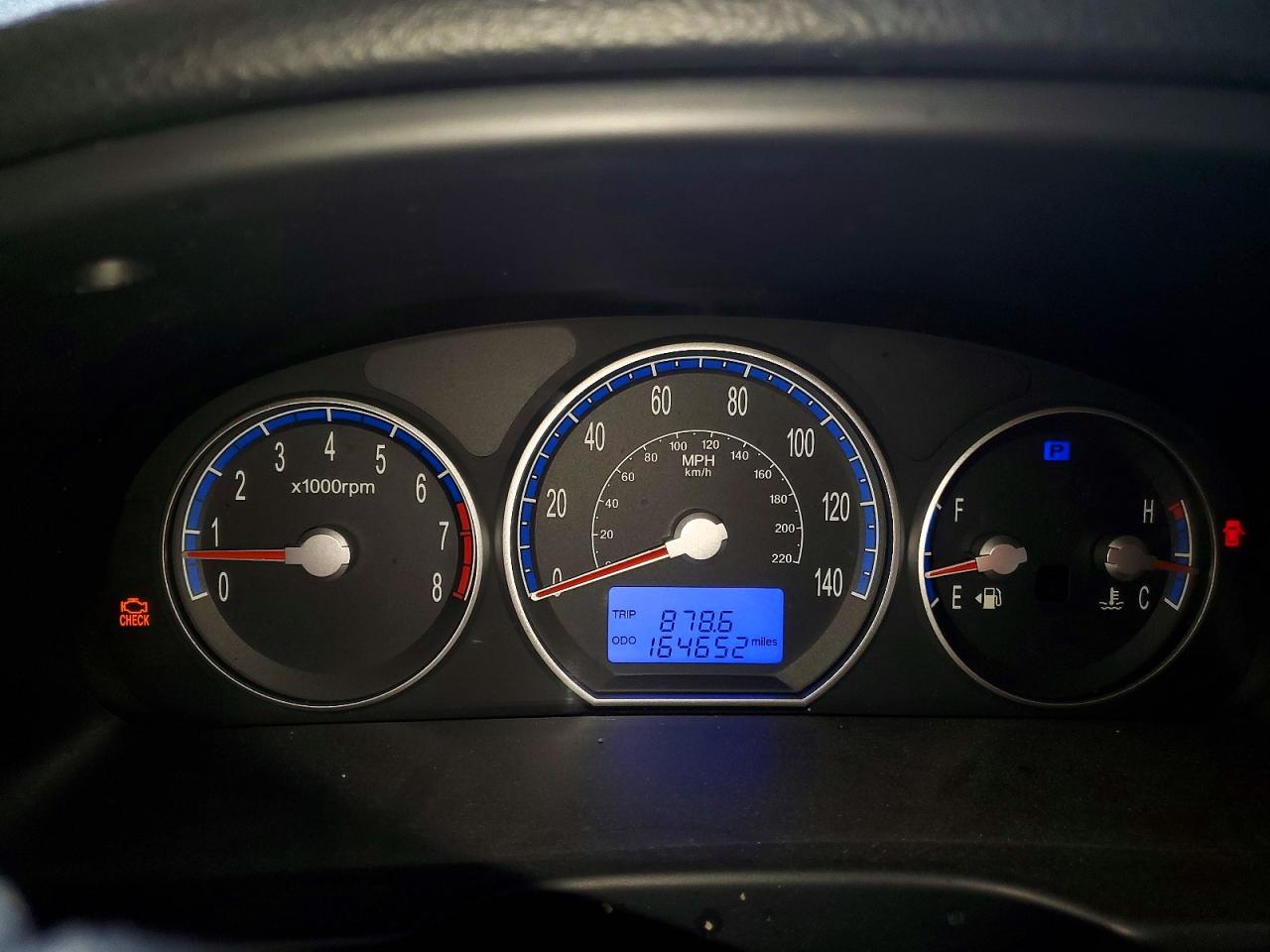 2009 Hyundai Santa Fe Limited Blue vin: 5NMSH13E89H329279