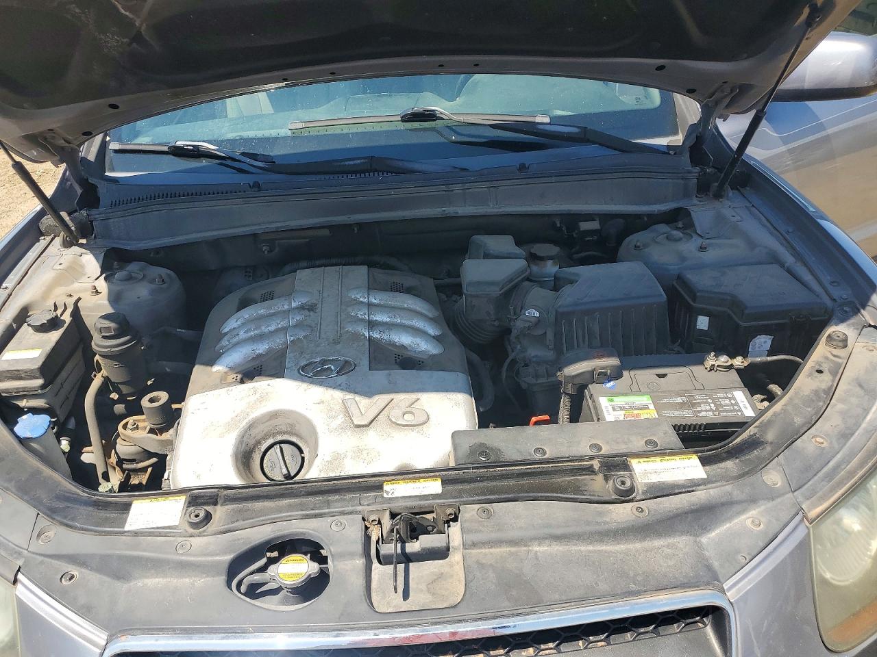 2007 Hyundai Santa Fe Se Silver vin: 5NMSH13E97H079385
