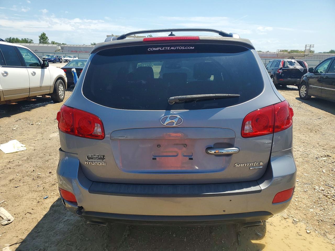 2007 Hyundai Santa Fe Se Silver vin: 5NMSH13E97H079385