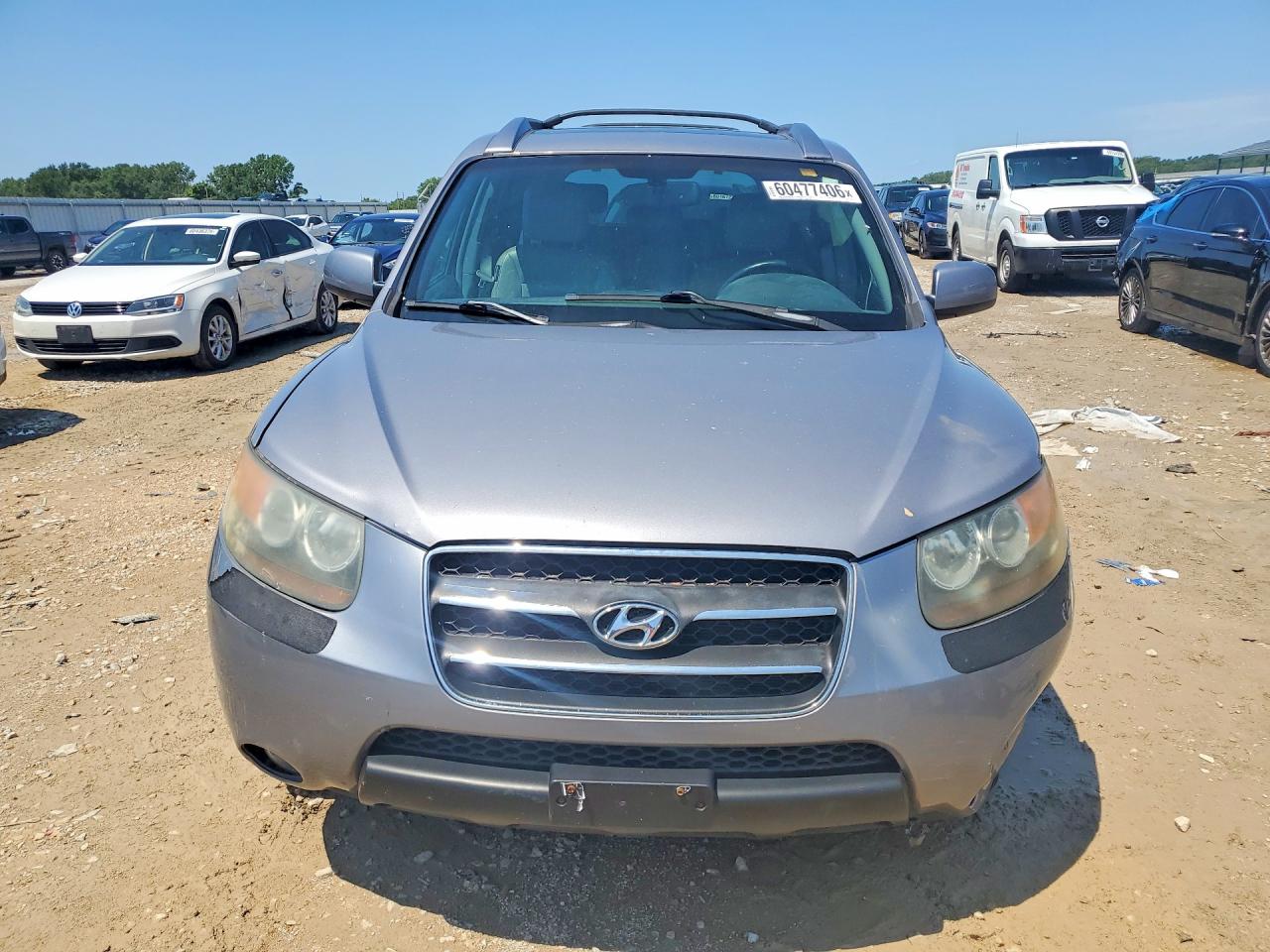 2007 Hyundai Santa Fe Se Silver vin: 5NMSH13E97H079385