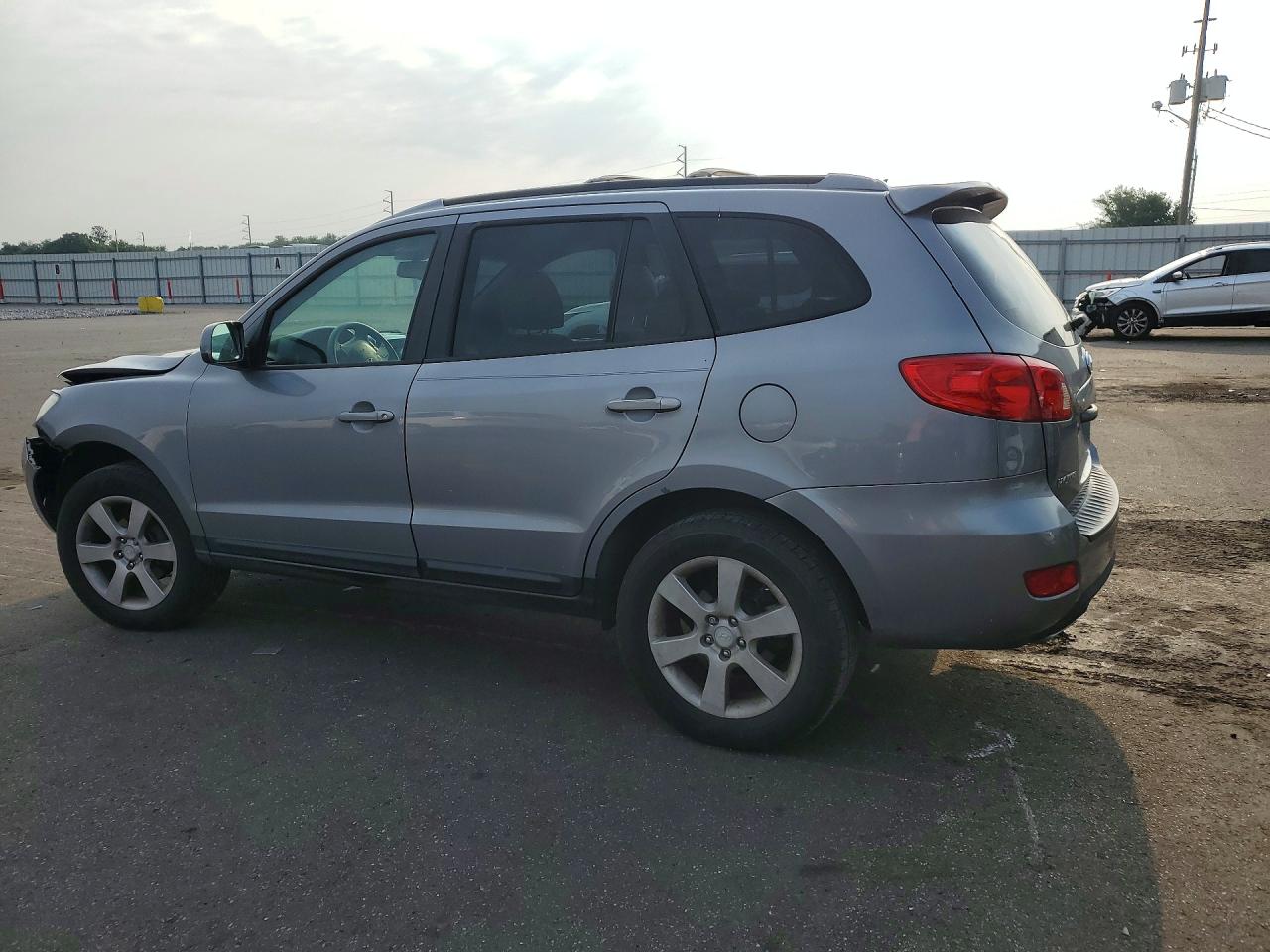 2007 Hyundai Santa Fe Se Gray vin: 5NMSH13E97H086255