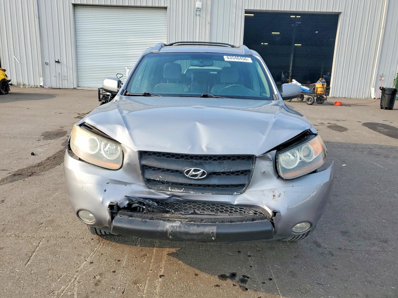 2007 Hyundai Santa Fe Se Gray vin: 5NMSH13E97H086255