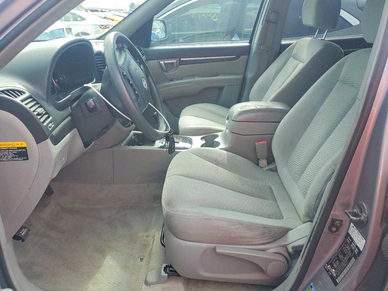 2007 Hyundai Santa Fe Se Gray vin: 5NMSH13E97H086255