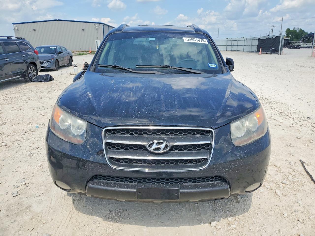 2007 Hyundai Santa Fe Se Black vin: 5NMSH13E97H095263