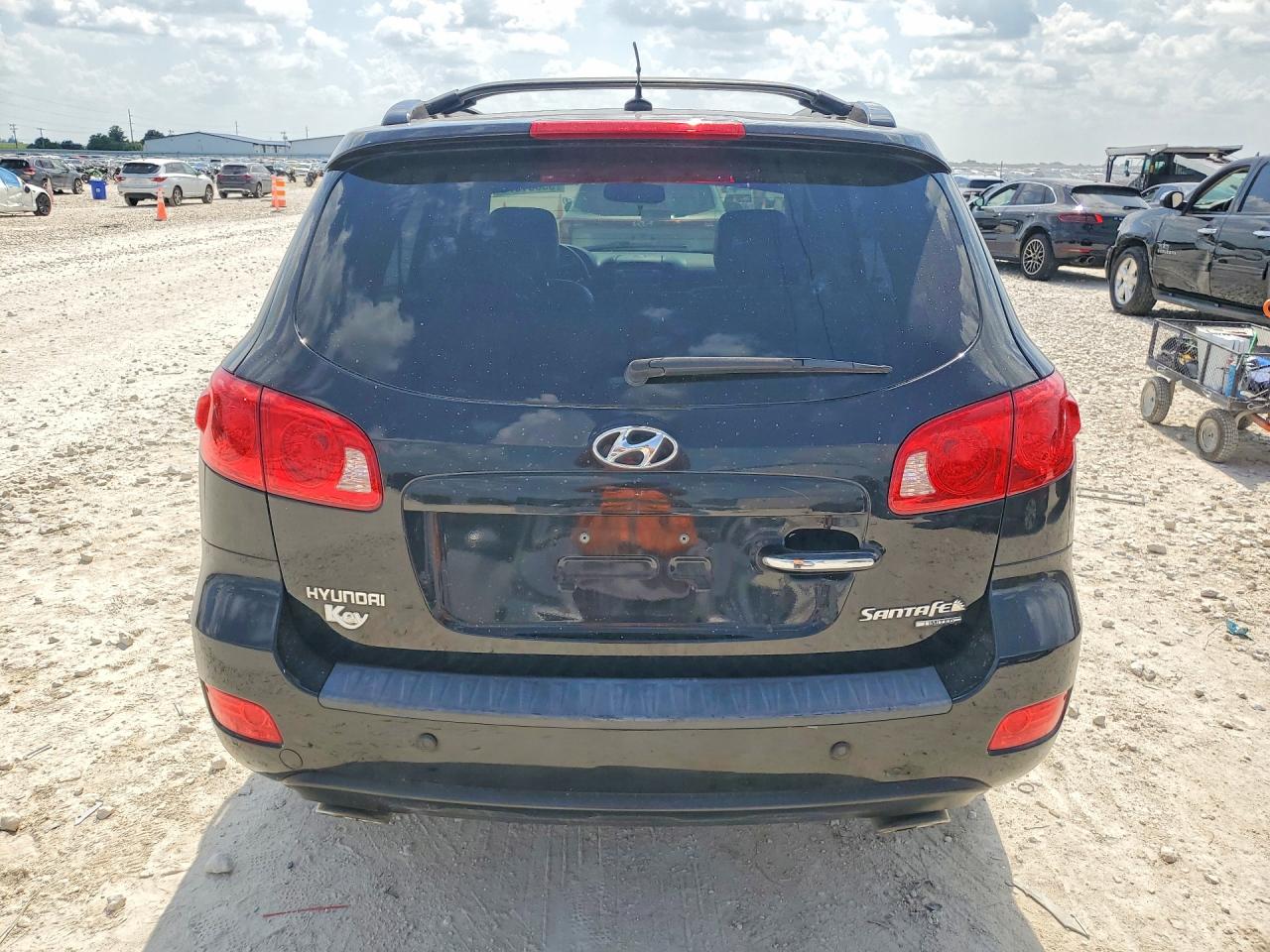 2007 Hyundai Santa Fe Se Black vin: 5NMSH13E97H095263