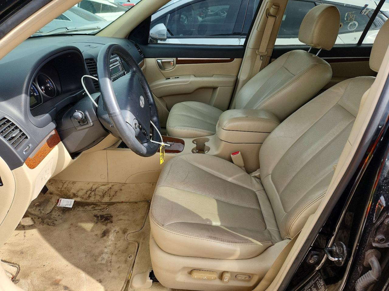 2007 Hyundai Santa Fe Se Black vin: 5NMSH13E97H095263