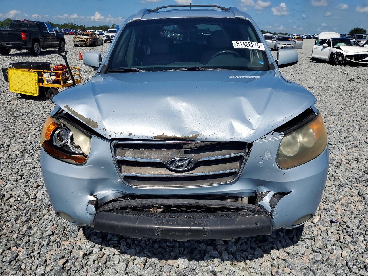 2007 Hyundai Santa Fe Se Silver vin: 5NMSH13E97H127919