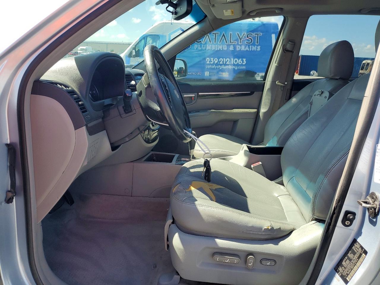 2007 Hyundai Santa Fe Se Silver vin: 5NMSH13E97H127919
