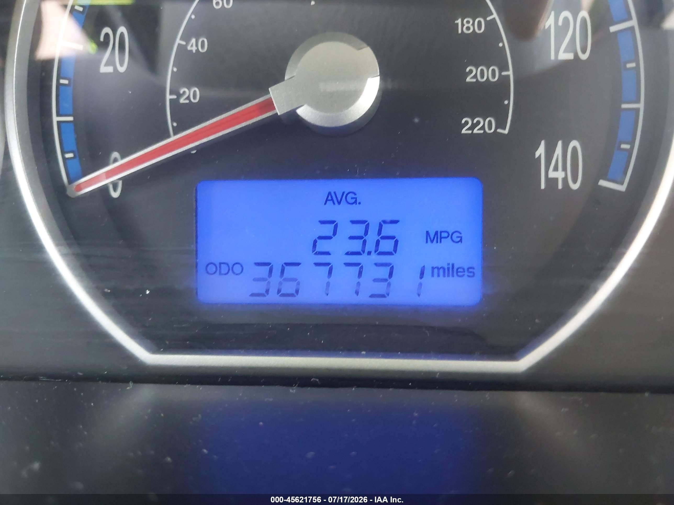 2007 Hyundai Santa Fe Limited/se Blue vin: 5NMSH13E97H128777