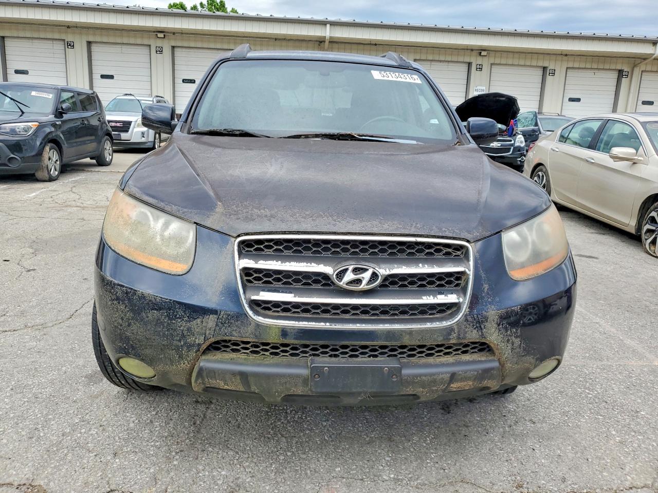 2008 Hyundai Santa Fe Se Black vin: 5NMSH13E98H136878