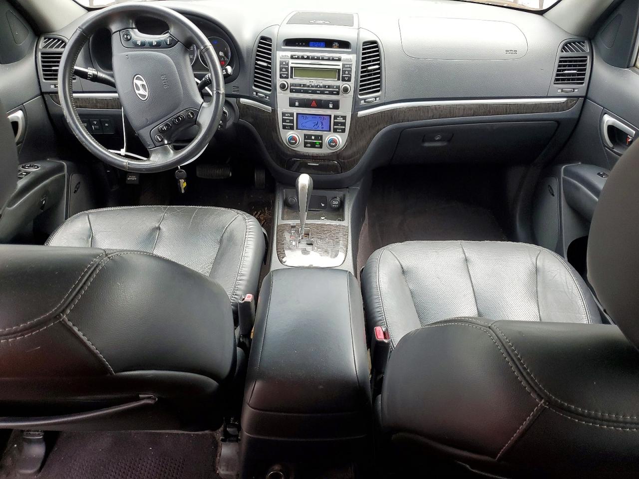2008 Hyundai Santa Fe Se Black vin: 5NMSH13E98H136878