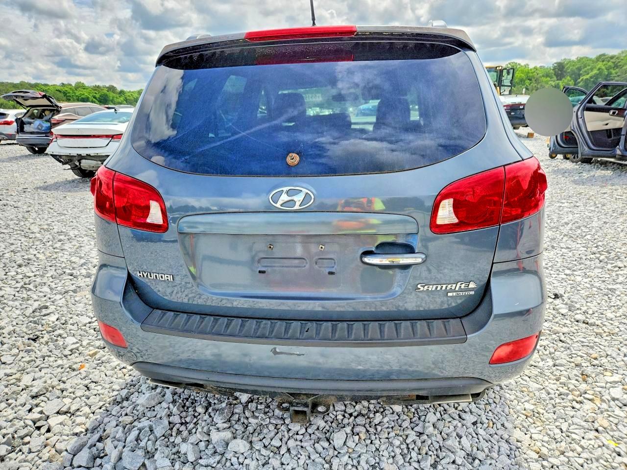 2008 Hyundai Santa Fe Se Gray vin: 5NMSH13E98H144558