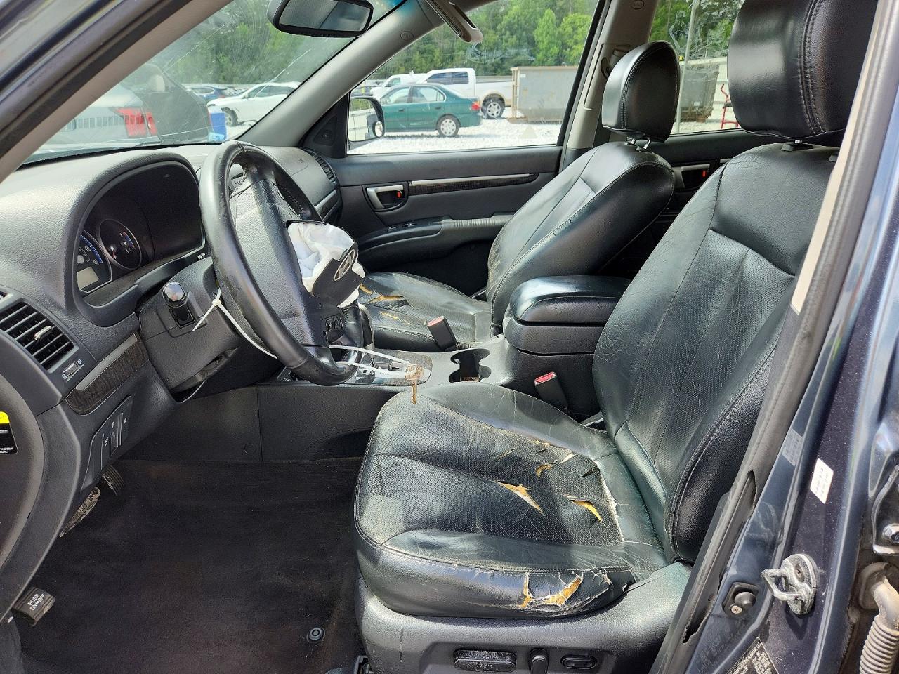 2008 Hyundai Santa Fe Se Gray vin: 5NMSH13E98H144558