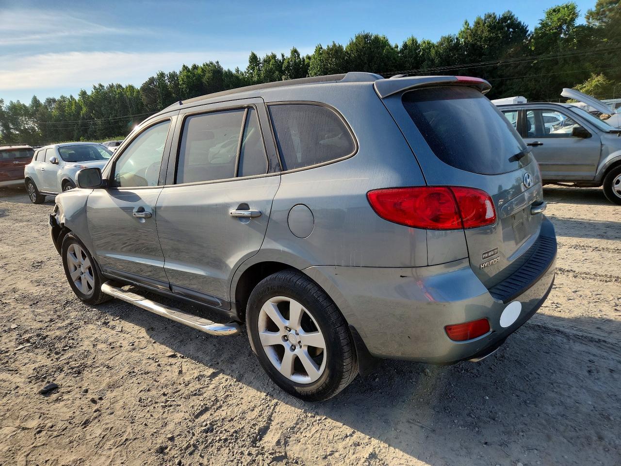 2008 Hyundai Santa Fe Se Gray vin: 5NMSH13E98H151106