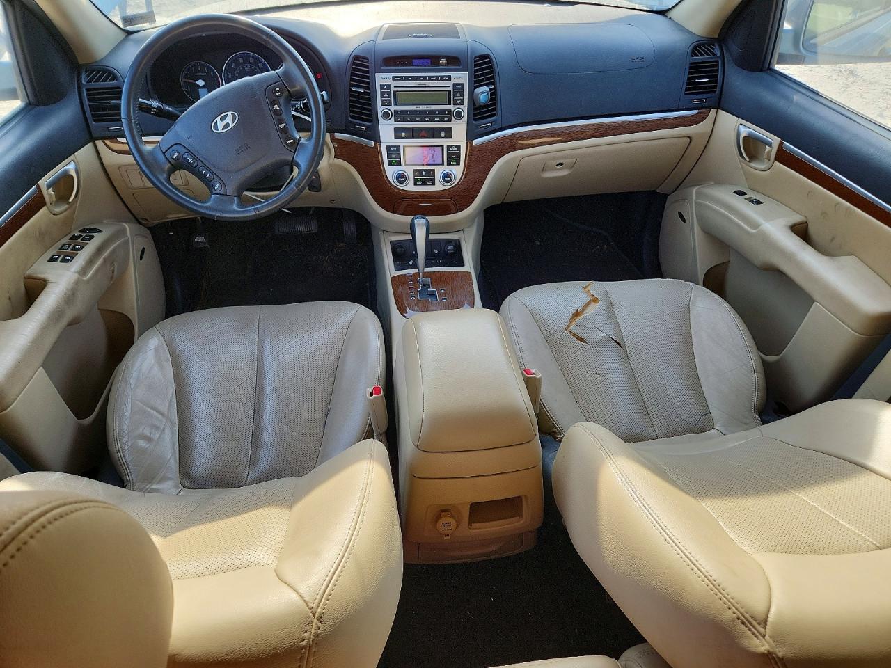 2008 Hyundai Santa Fe Se Gray vin: 5NMSH13E98H151106
