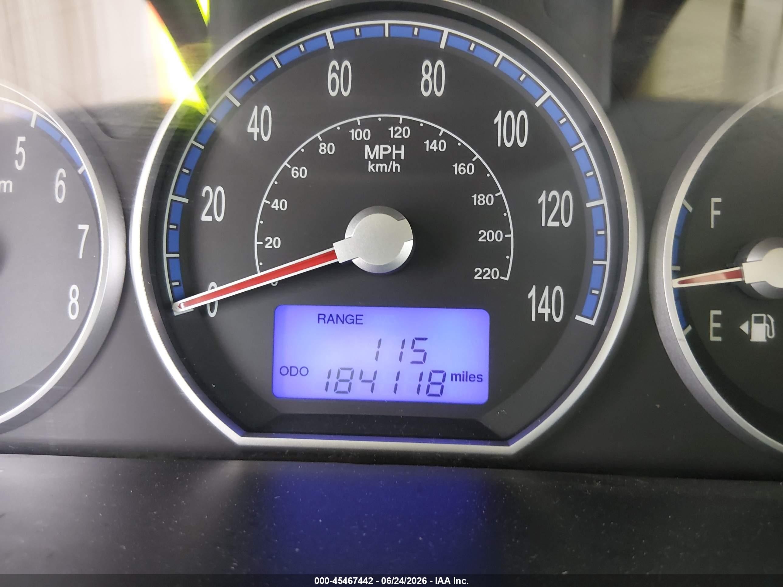 2008 Hyundai Santa Fe Limited/se Синий vin: 5NMSH13E98H151851