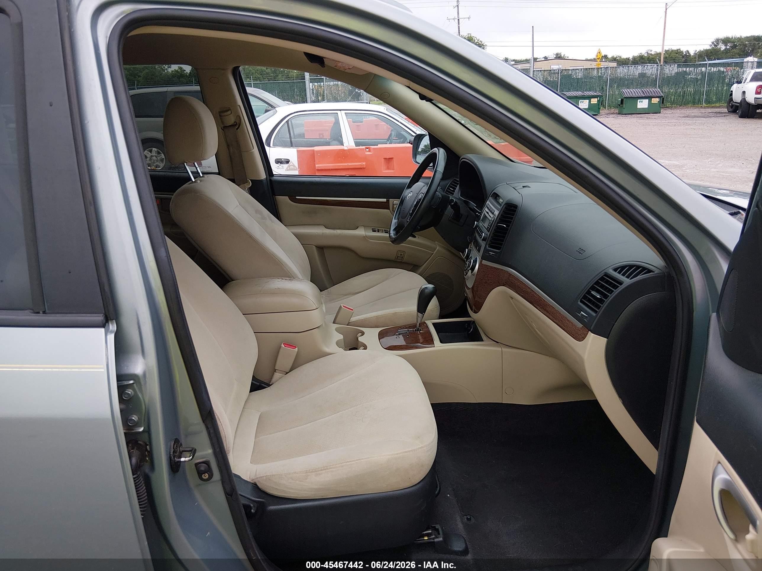 2008 Hyundai Santa Fe Limited/se Синий vin: 5NMSH13E98H151851