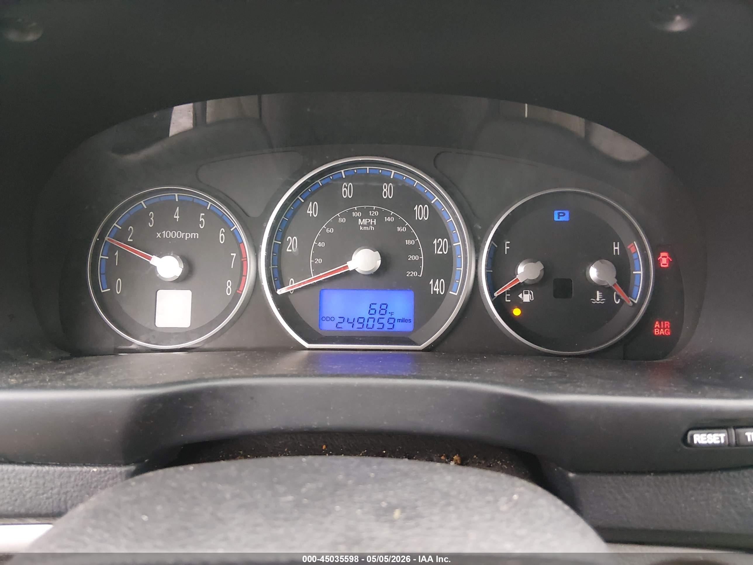 2008 Hyundai Santa Fe Limited/se Gray vin: 5NMSH13E98H212938