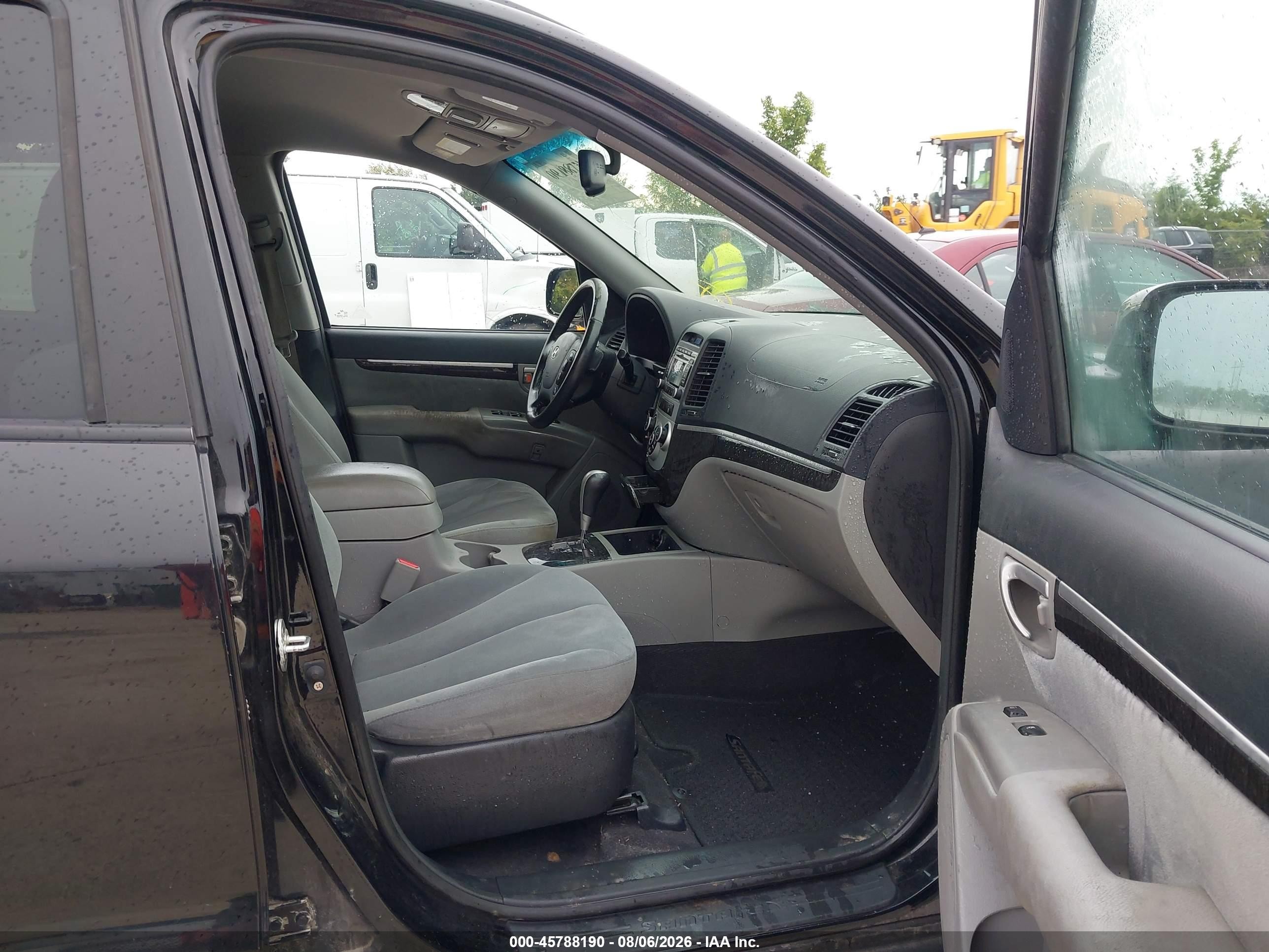 2009 Hyundai Santa Fe Se Black vin: 5NMSH13E99H231281