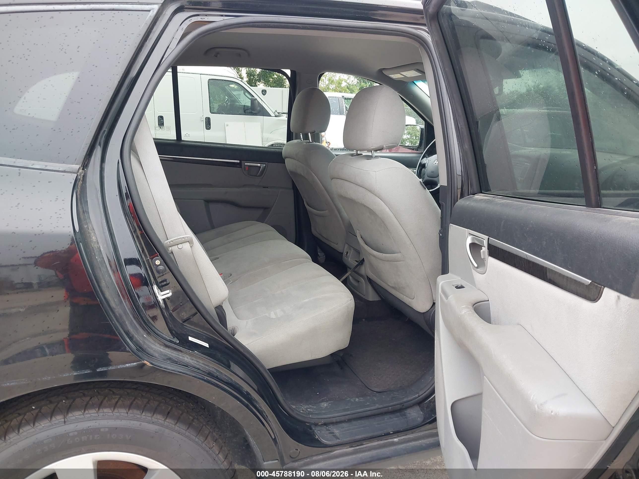 2009 Hyundai Santa Fe Se Black vin: 5NMSH13E99H231281