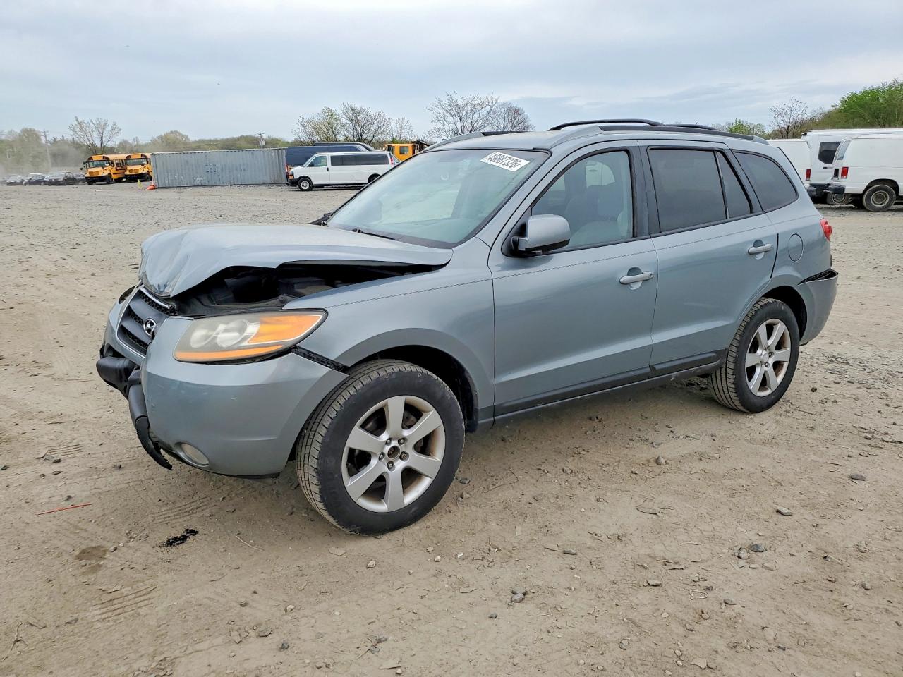 2009 Hyundai Santa Fe Blue vin: 5NMSH13E99H239039