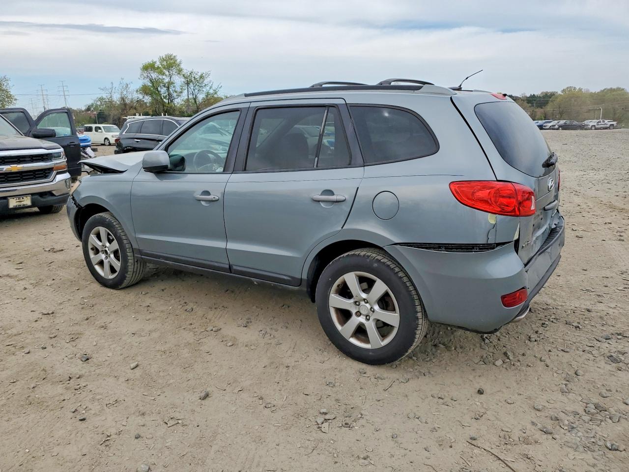 2009 Hyundai Santa Fe Blue vin: 5NMSH13E99H239039
