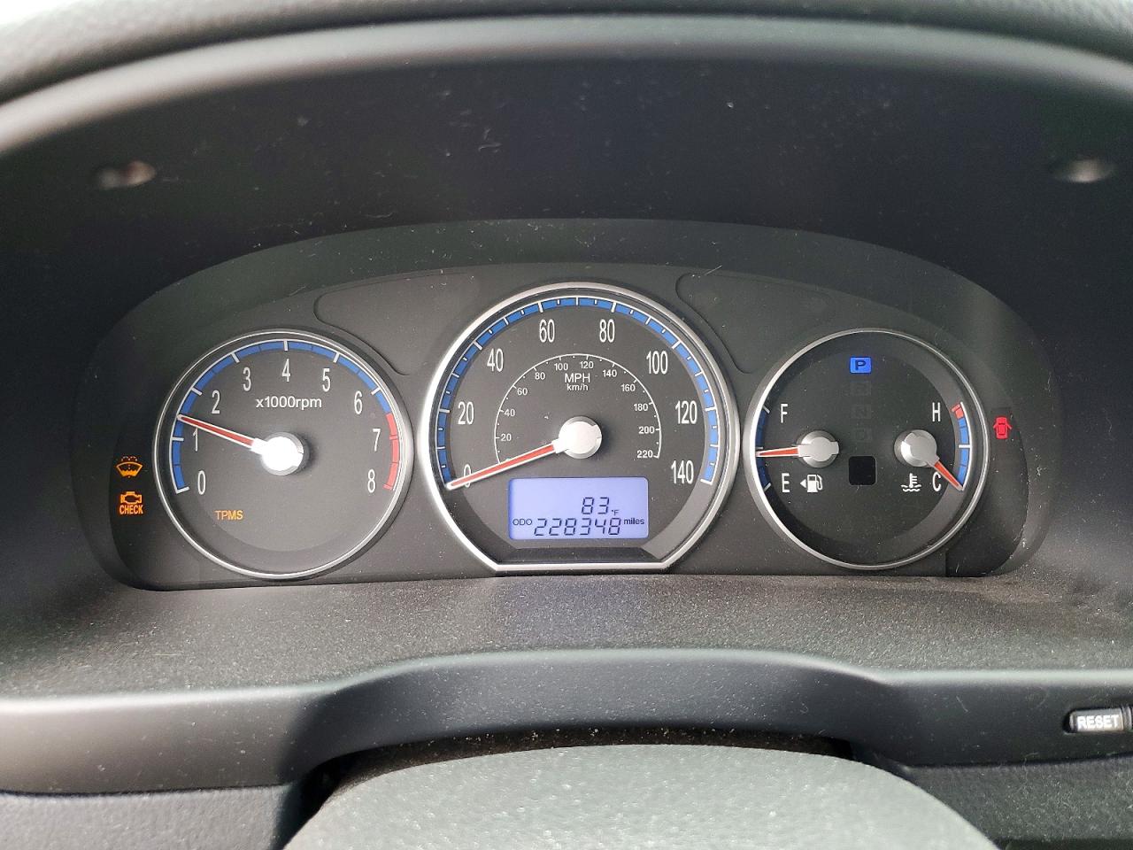 2009 Hyundai Santa Fe Blue vin: 5NMSH13E99H239039