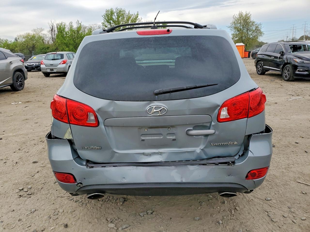 2009 Hyundai Santa Fe Blue vin: 5NMSH13E99H239039