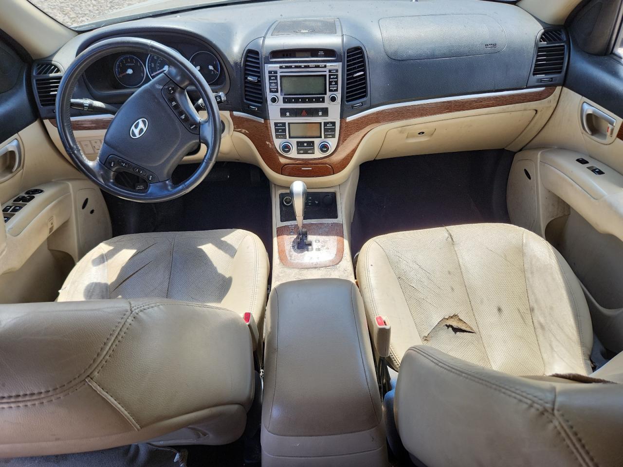 2009 Hyundai Santa Fe Limited Cream vin: 5NMSH13E99H239770