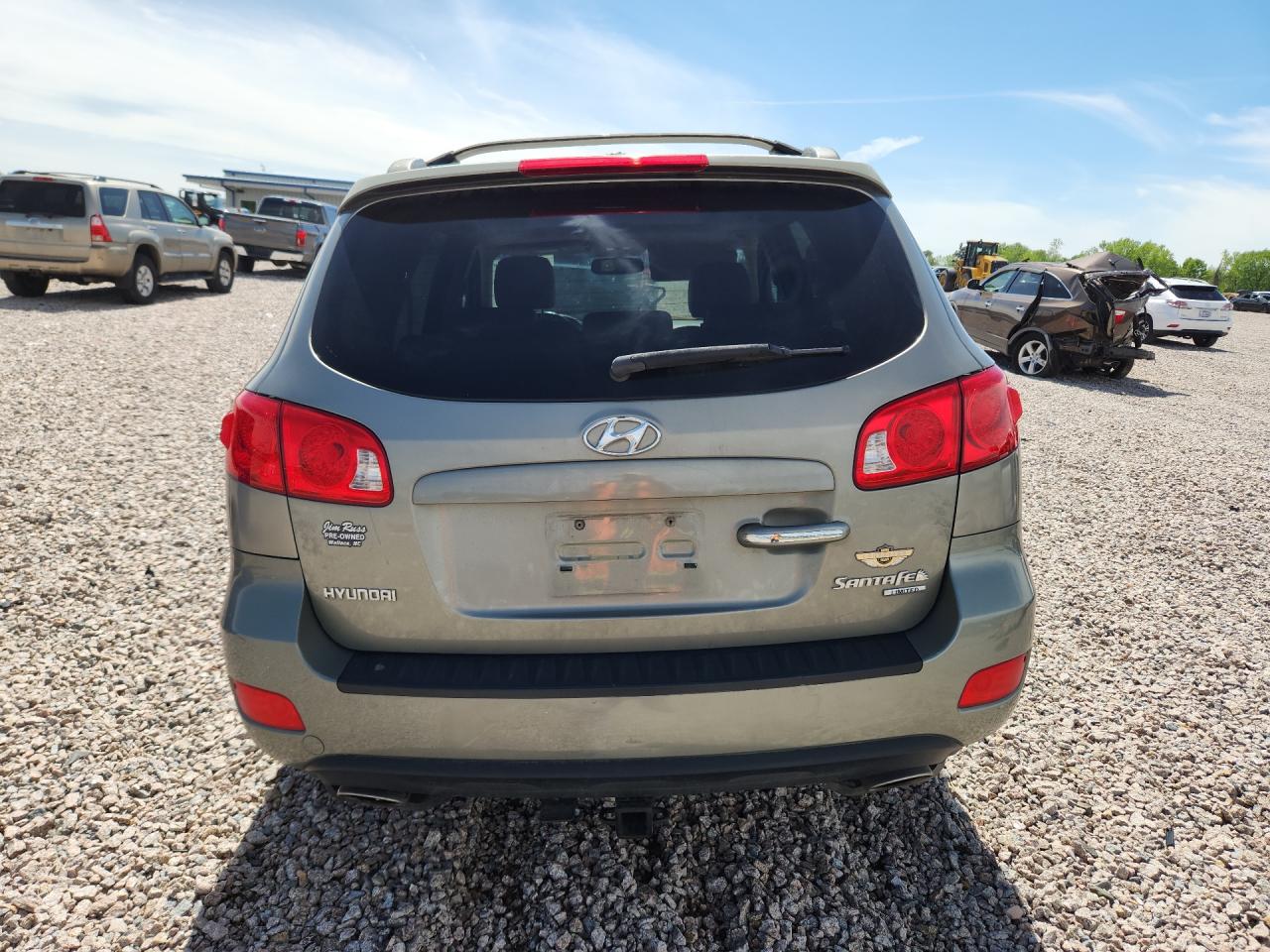 2009 Hyundai Santa Fe Limited Cream vin: 5NMSH13E99H239770