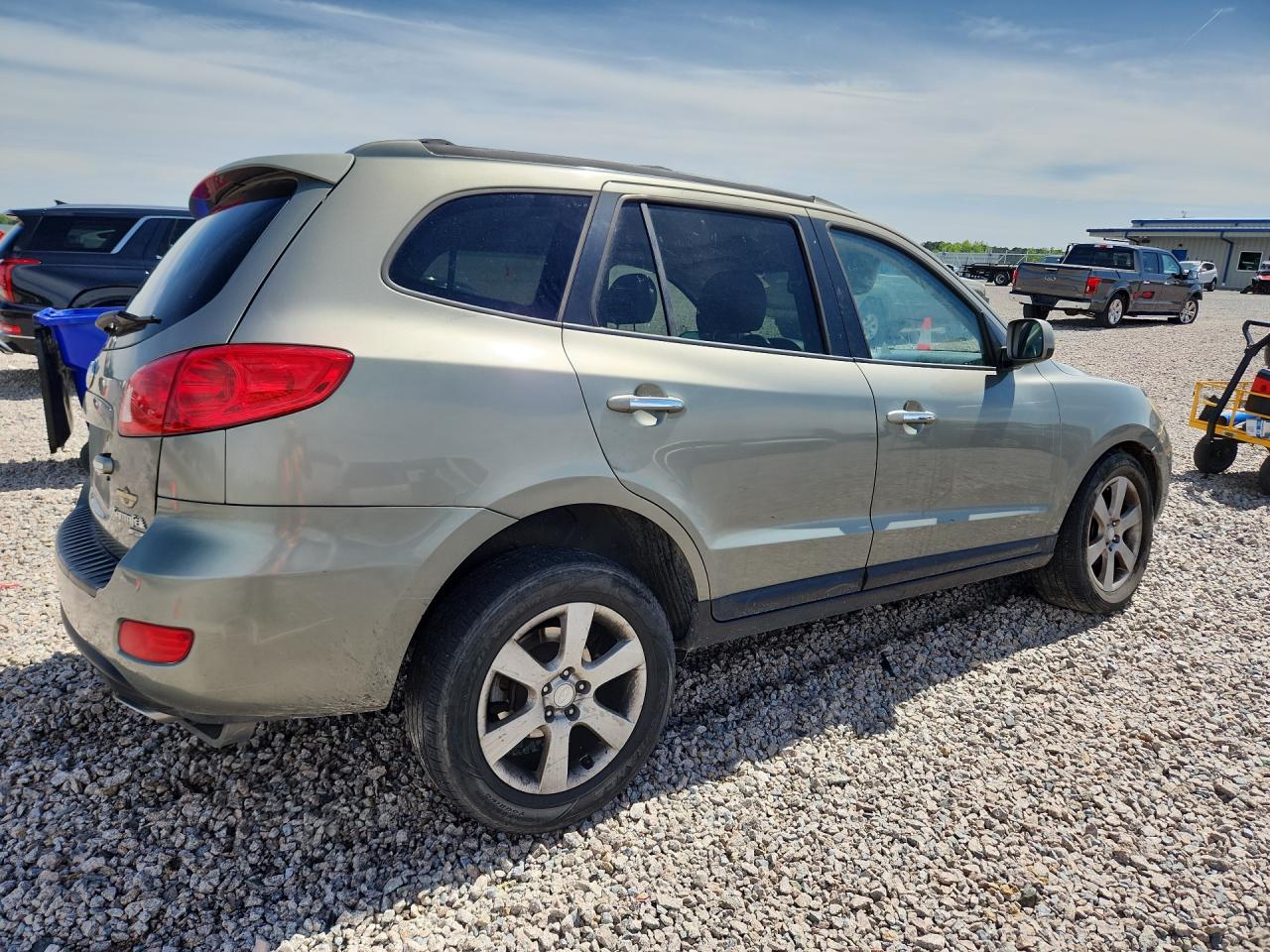 2009 Hyundai Santa Fe Limited Cream vin: 5NMSH13E99H239770