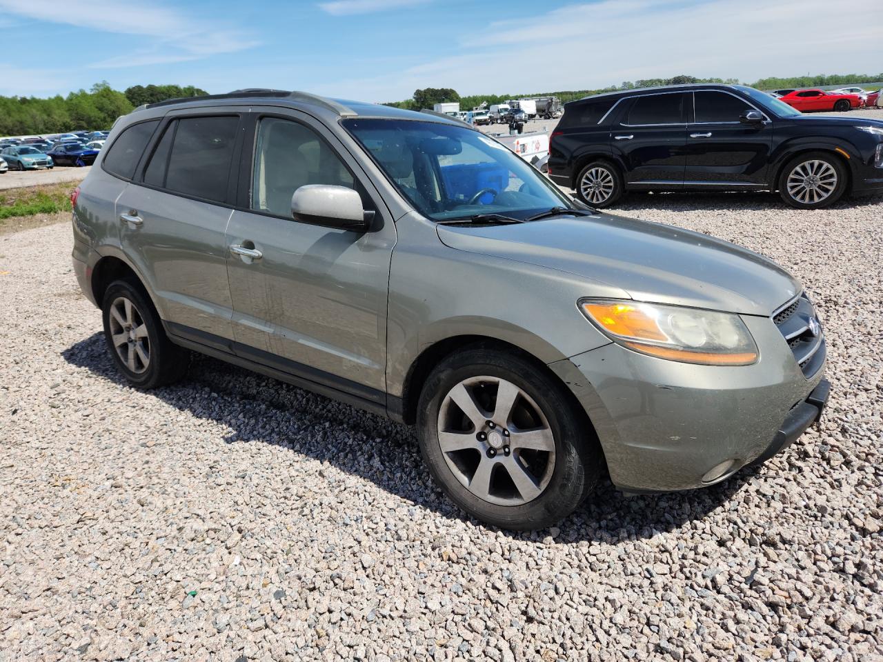 2009 Hyundai Santa Fe Limited Cream vin: 5NMSH13E99H239770