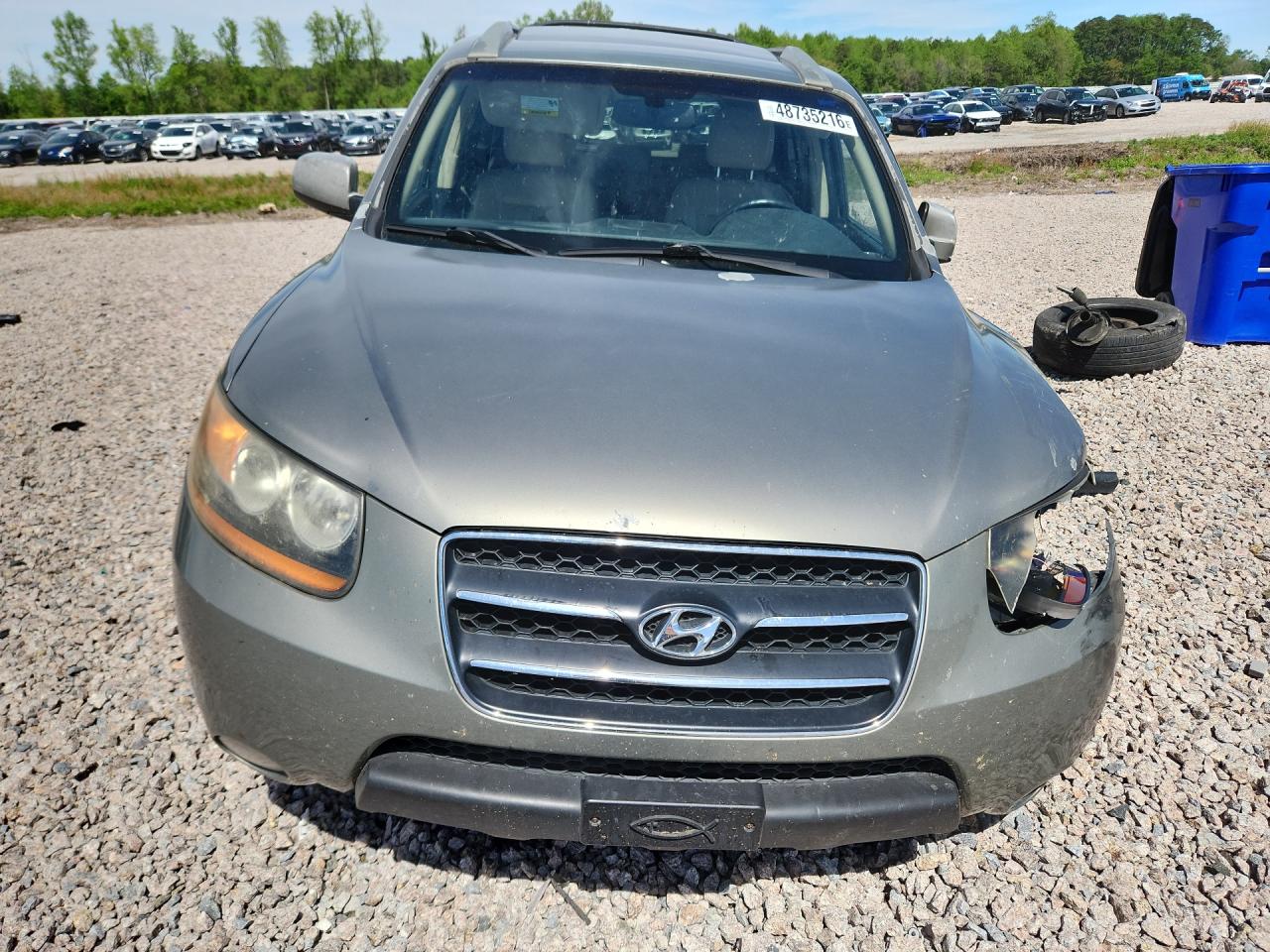 2009 Hyundai Santa Fe Limited Cream vin: 5NMSH13E99H239770