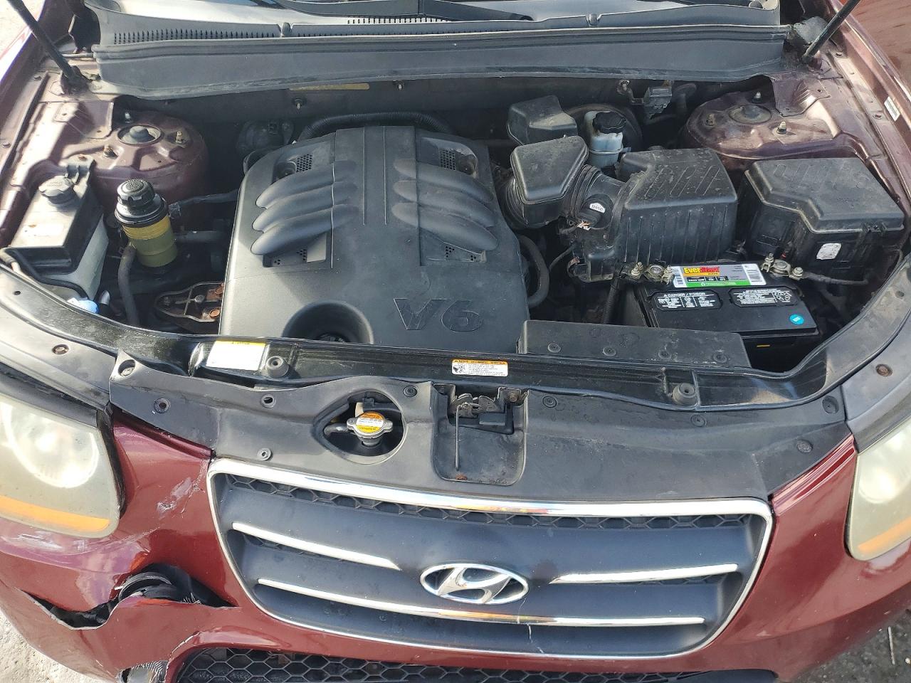 2009 Hyundai Santa Fe Limited Maroon vin: 5NMSH13E99H269044
