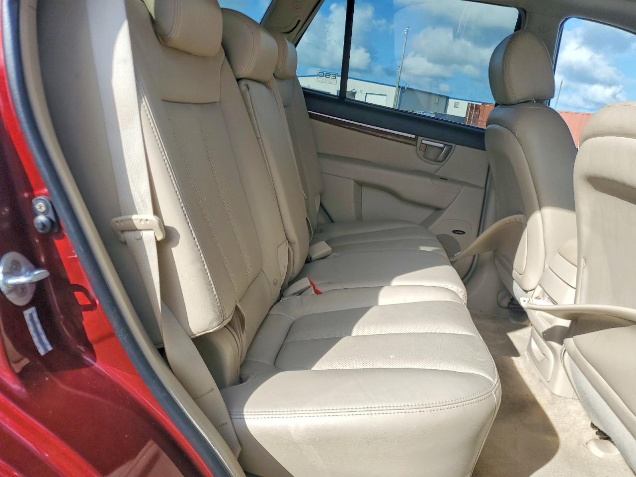2009 Hyundai Santa Fe Limited Maroon vin: 5NMSH13E99H269044