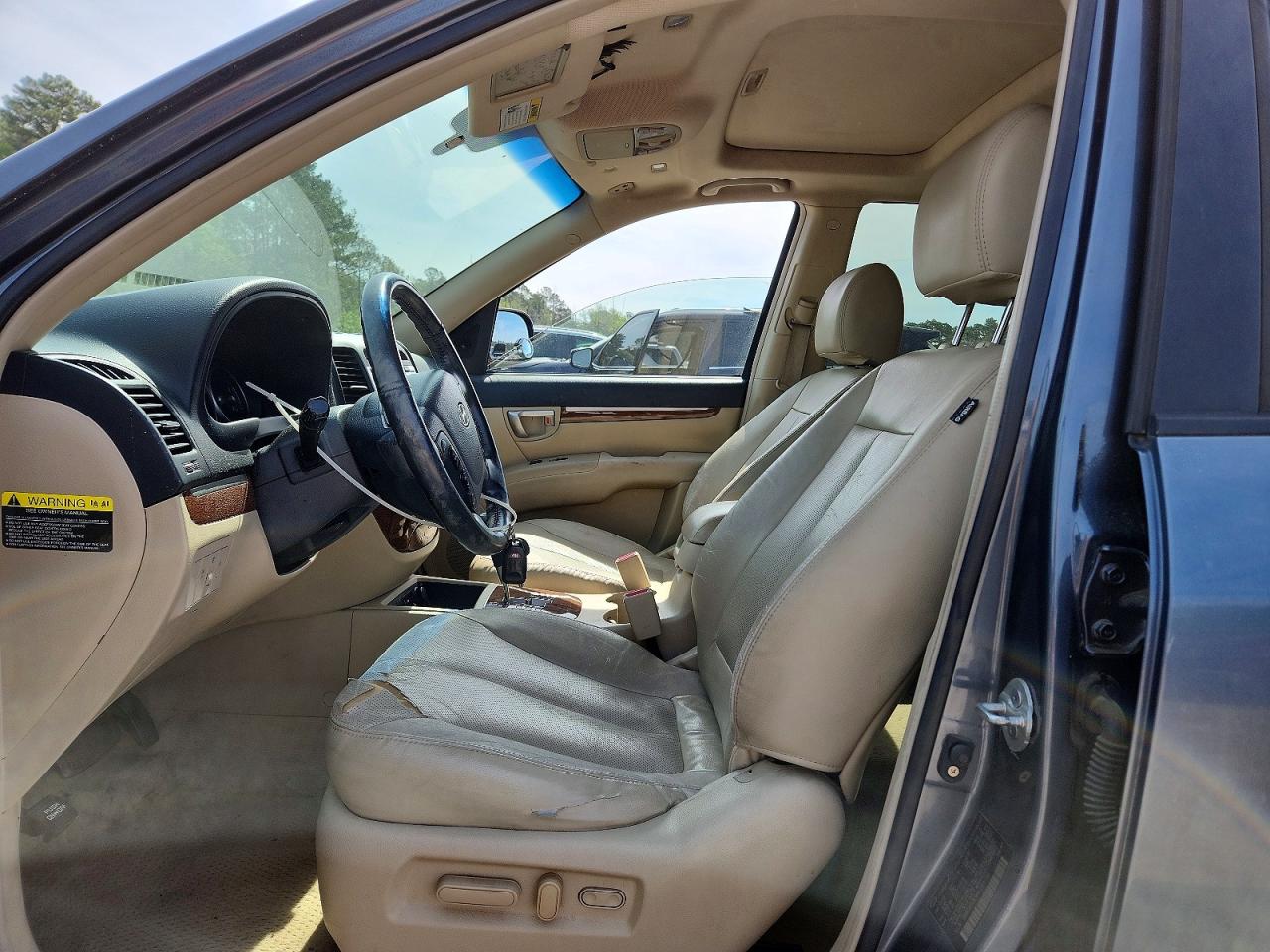 2009 Hyundai Santa Fe Limited Charcoal vin: 5NMSH13E99H289732