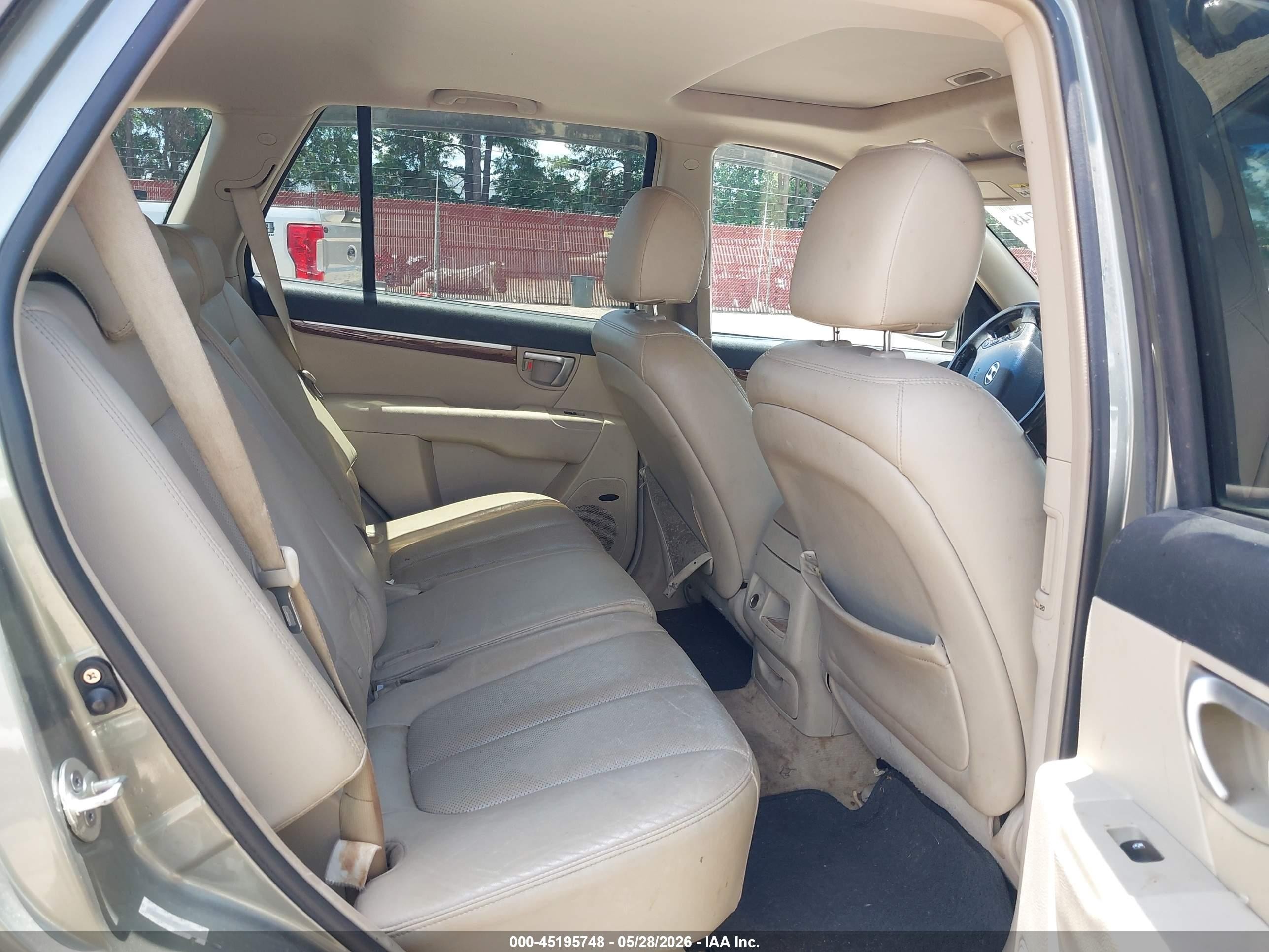 2009 Hyundai Santa Fe Limited Green vin: 5NMSH13E99H317321