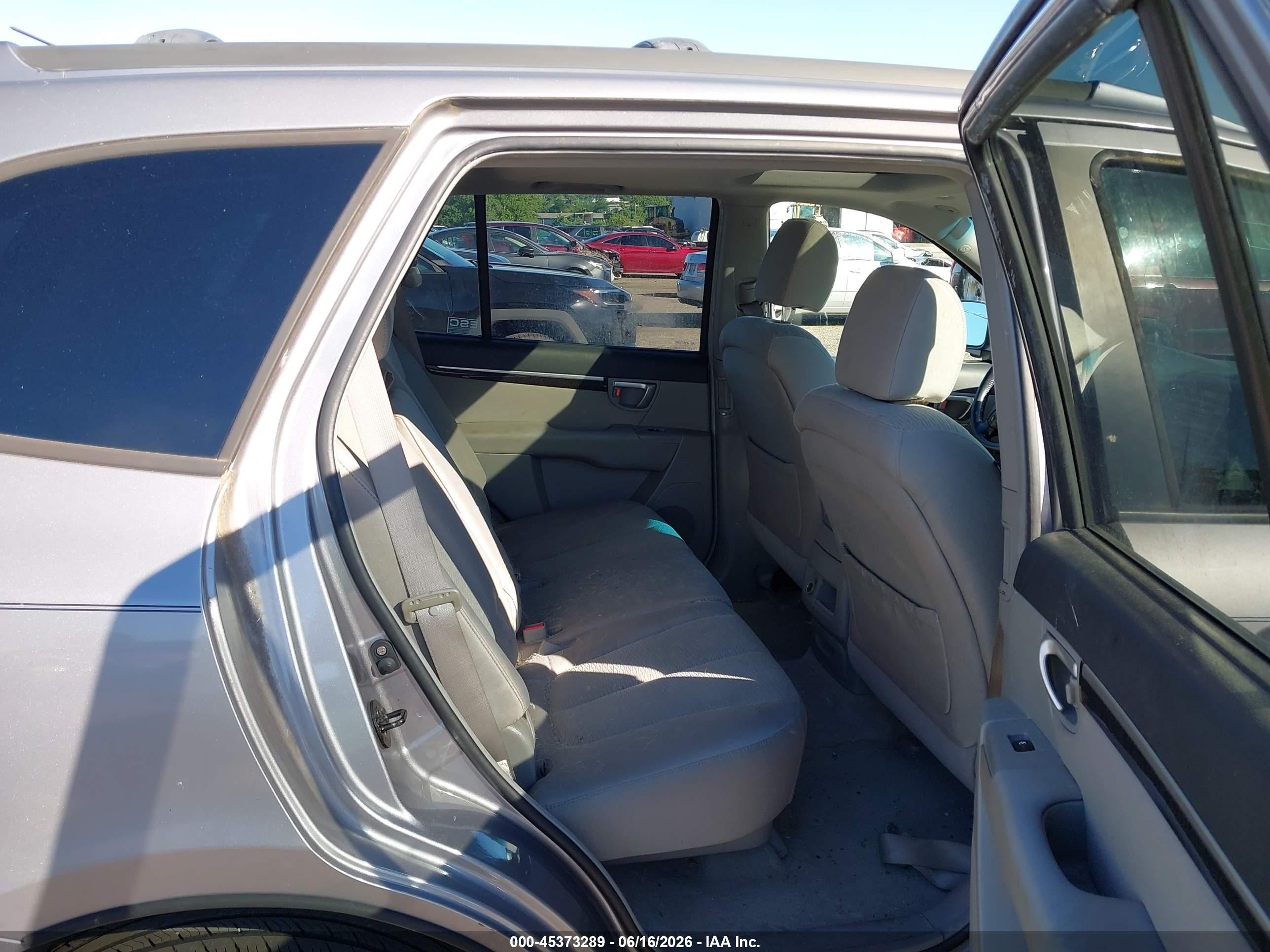 2007 Hyundai Santa Fe Limited/se Gray vin: 5NMSH13EX7H007384