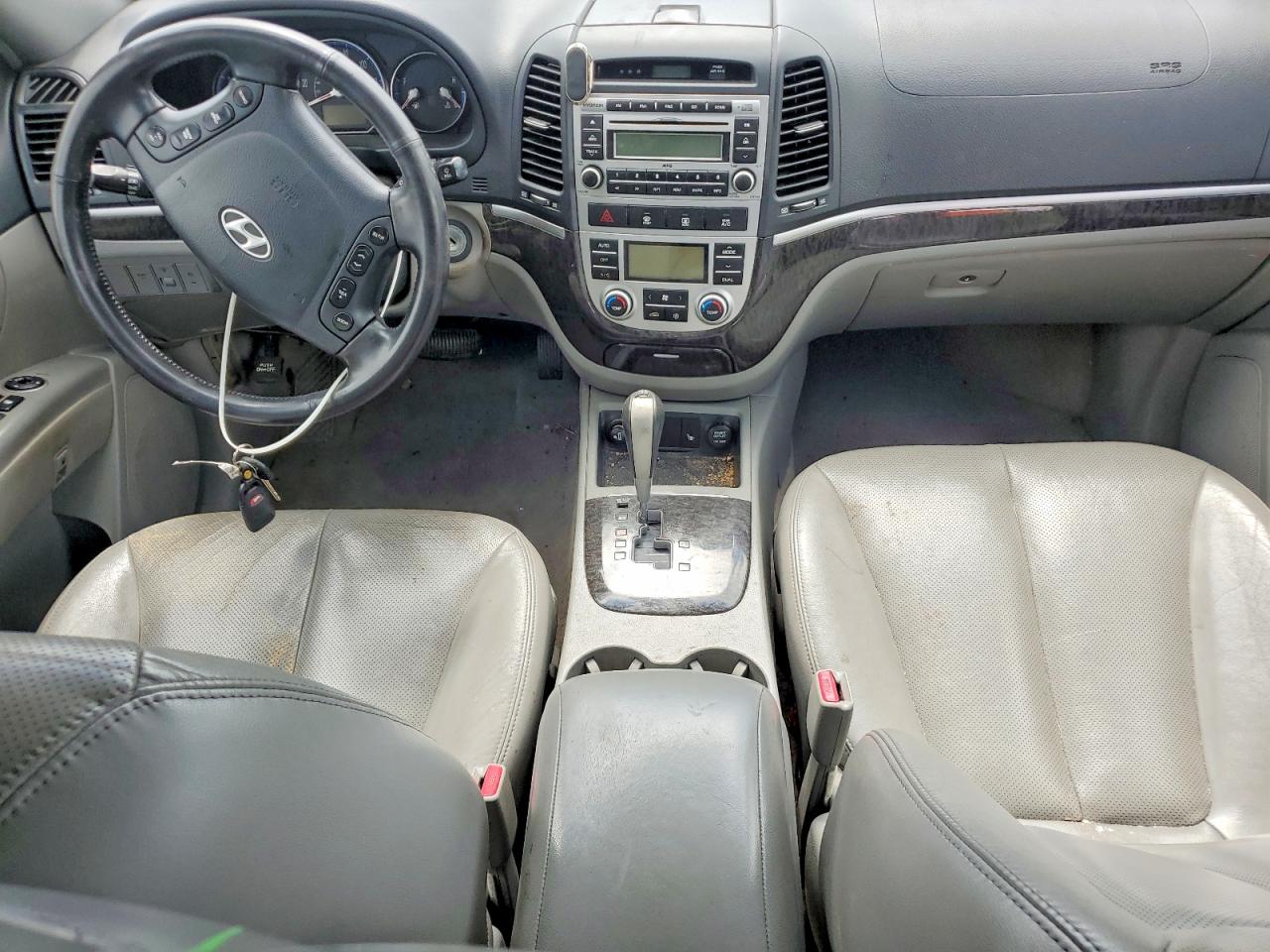 2007 Hyundai Santa Fe Gray vin: 5NMSH13EX7H022869