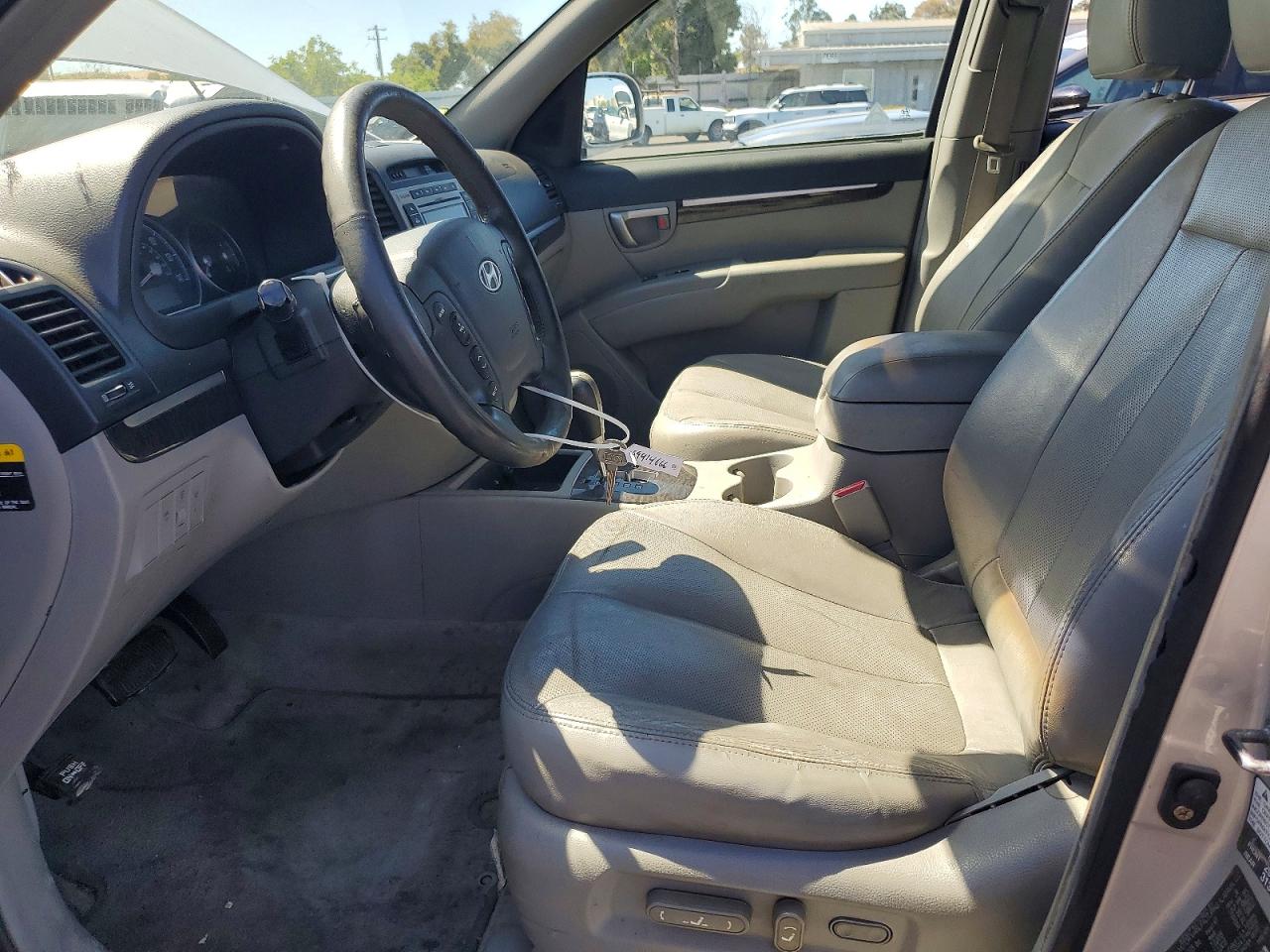 2007 Hyundai Santa Fe Se Silver vin: 5NMSH13EX7H068556