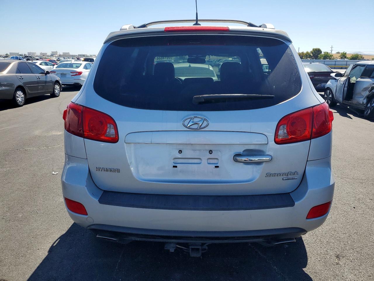 2007 Hyundai Santa Fe Se Silver vin: 5NMSH13EX7H068556