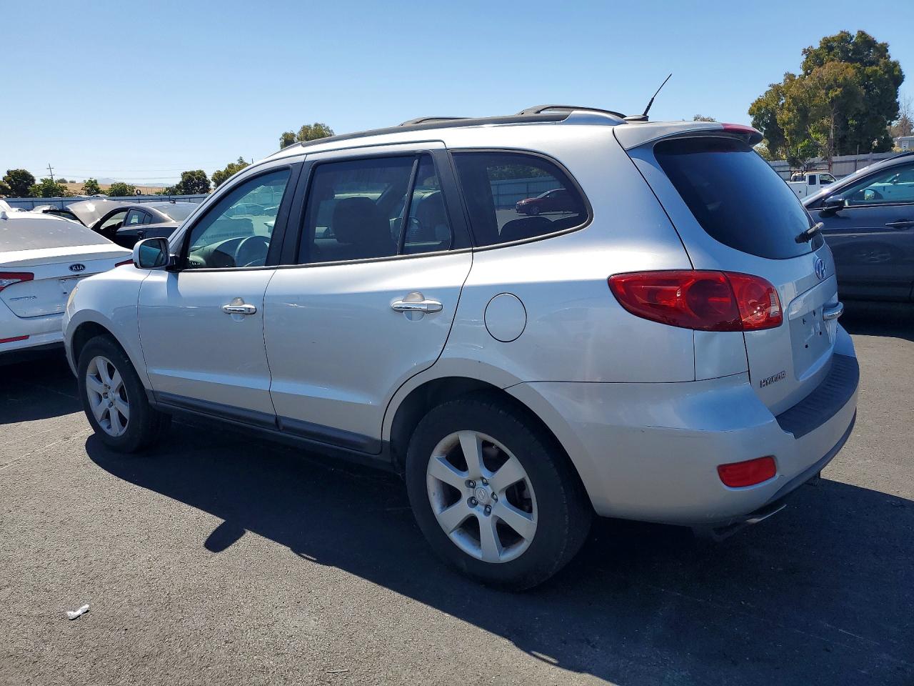 2007 Hyundai Santa Fe Se Silver vin: 5NMSH13EX7H068556
