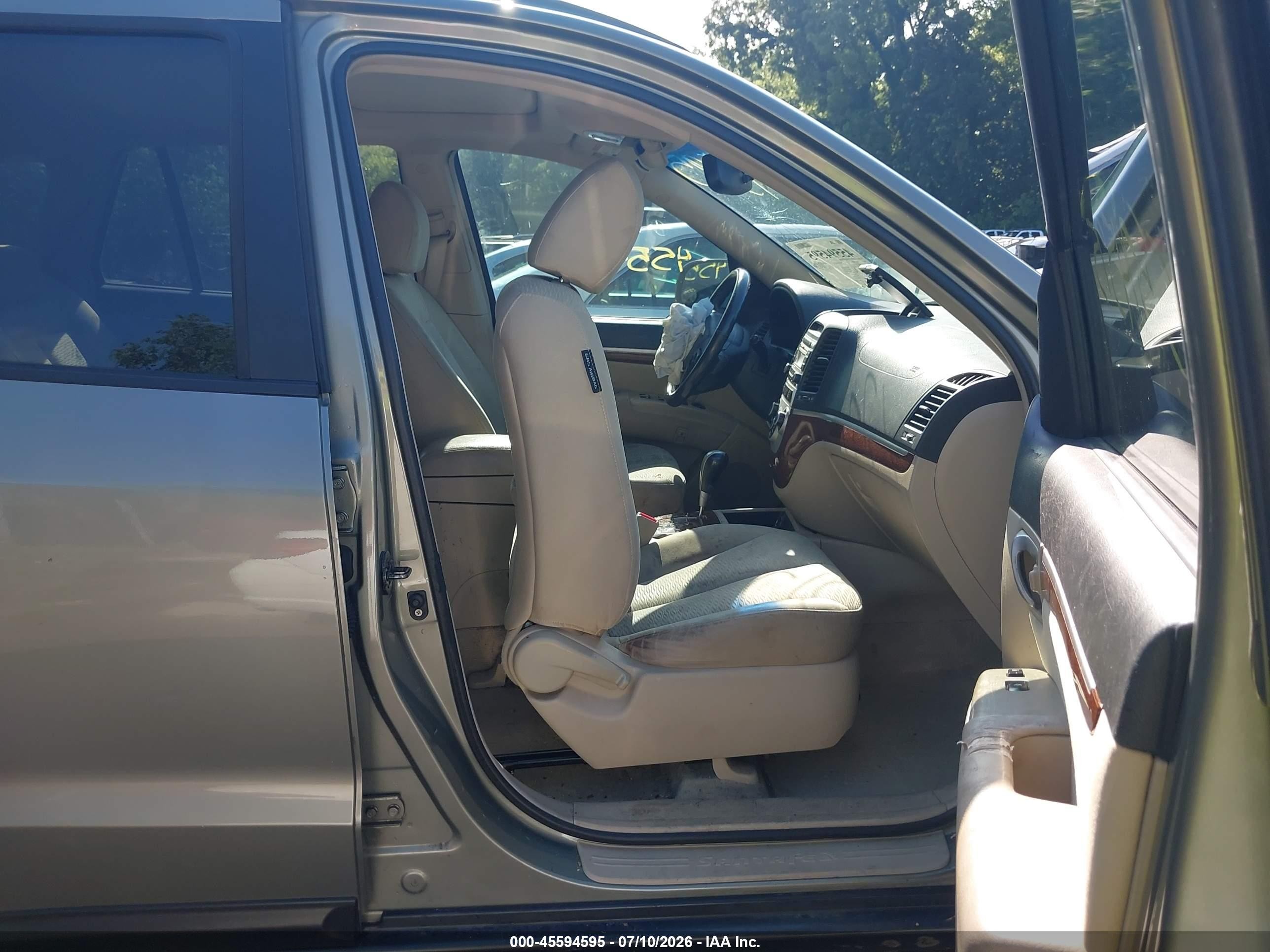 2007 Hyundai Santa Fe Limited/se Зеленый vin: 5NMSH13EX7H123197