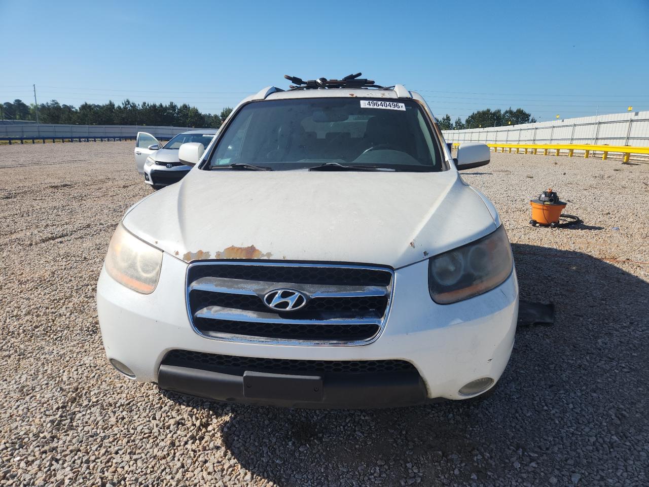 2008 Hyundai Santa Fe Se White vin: 5NMSH13EX8H143967