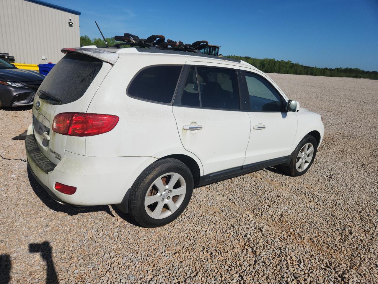 2008 Hyundai Santa Fe Se White vin: 5NMSH13EX8H143967
