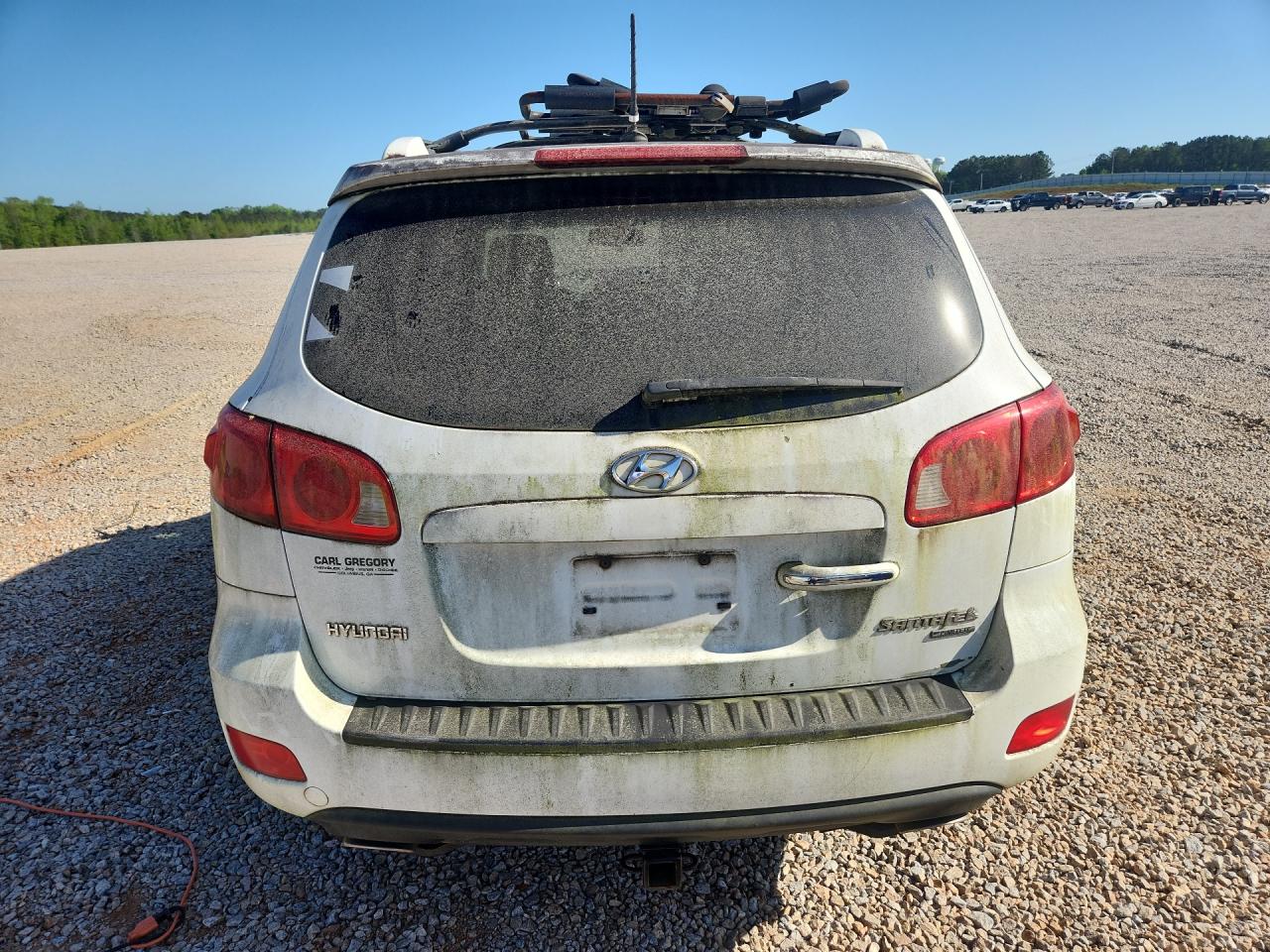 2008 Hyundai Santa Fe Se White vin: 5NMSH13EX8H143967